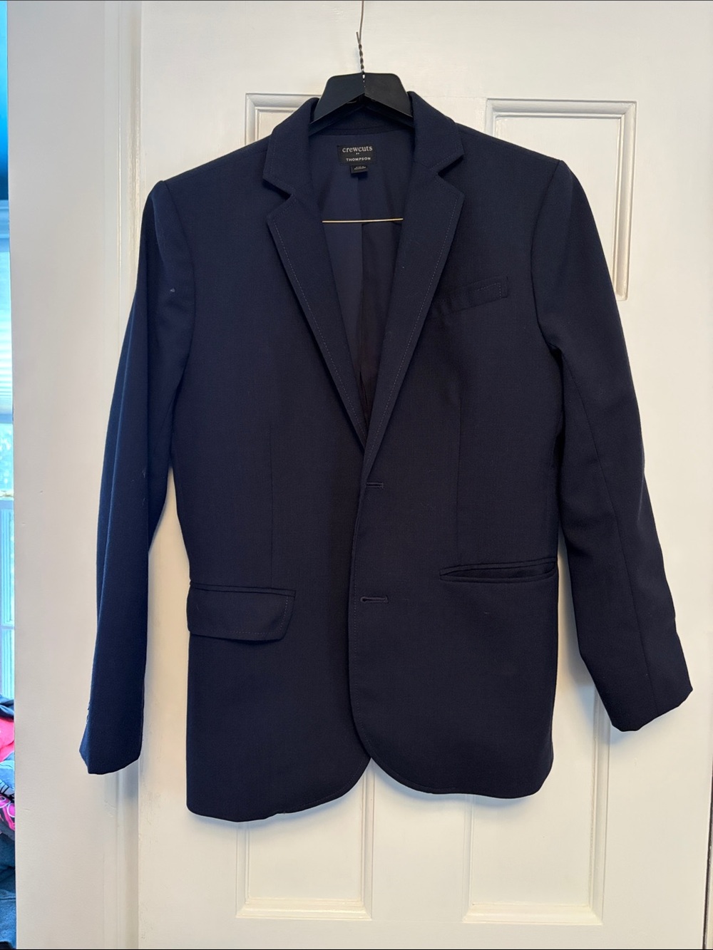 J. Crew Boys Navy Single-Breasted Blazer